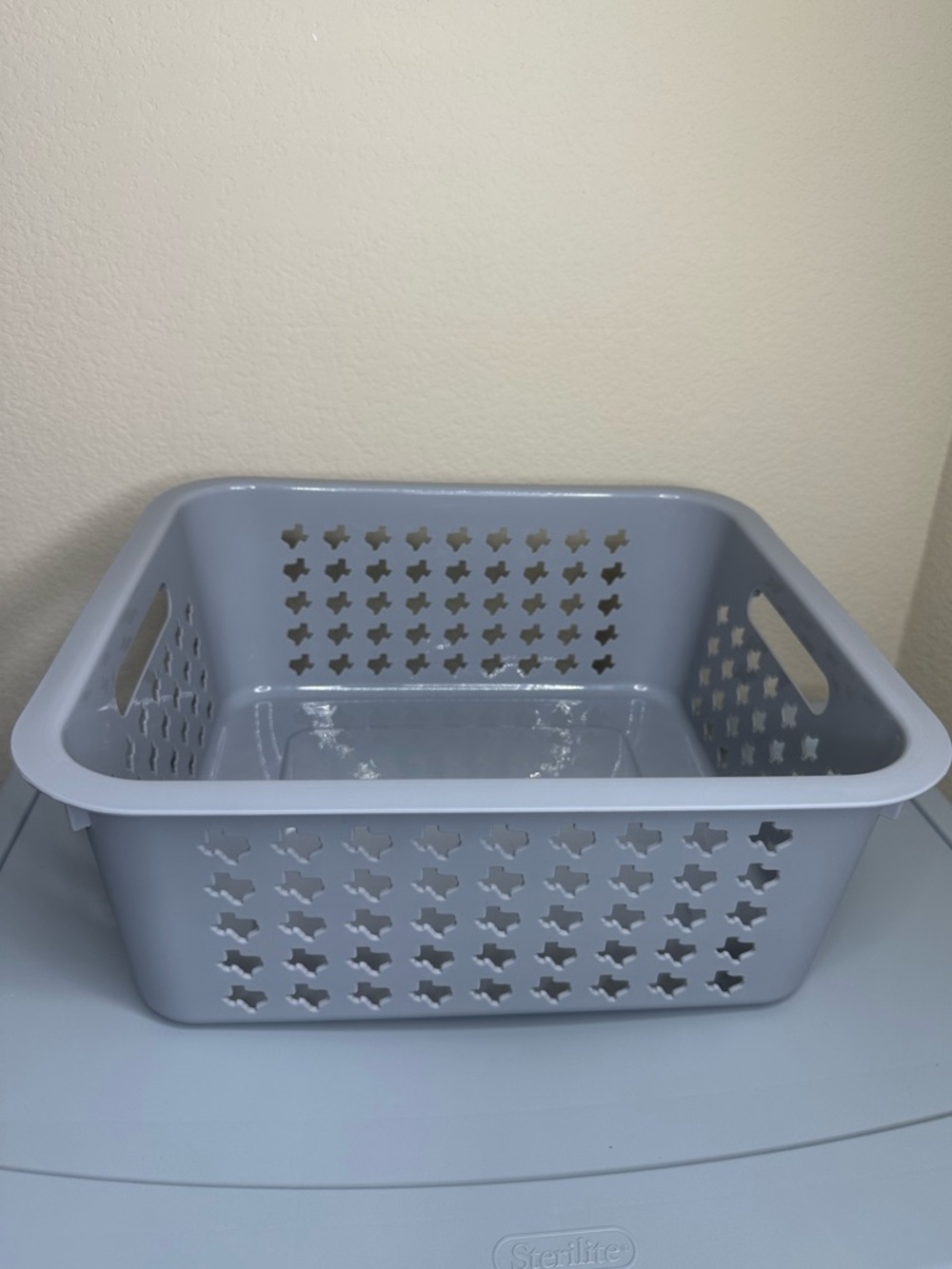 Texas Cutout Plastic Storage Basket - Home Accents